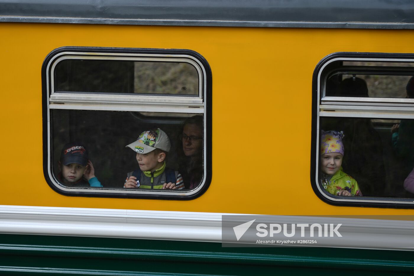 Summer season kicks off at Novosibirsk children's railway