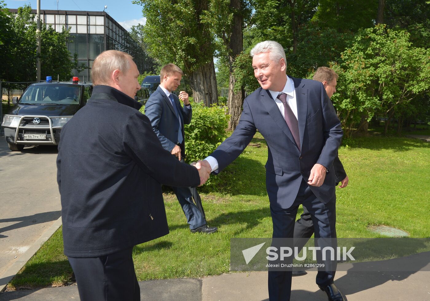Vladimir Putin at ceremony to launch volunteer program of 2017 FIFA Confederations Cup and 2018 FIFA World Cup