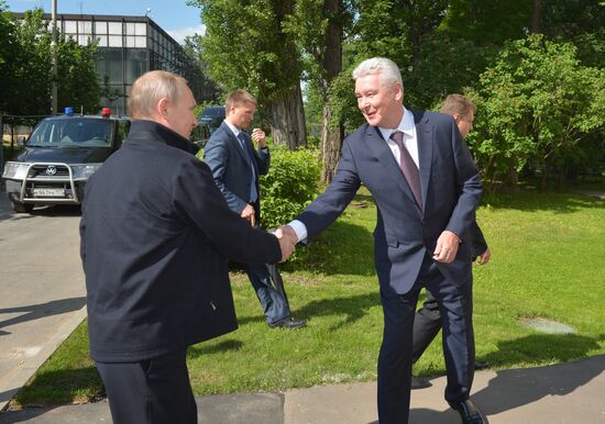 Vladimir Putin at ceremony to launch volunteer program of 2017 FIFA Confederations Cup and 2018 FIFA World Cup