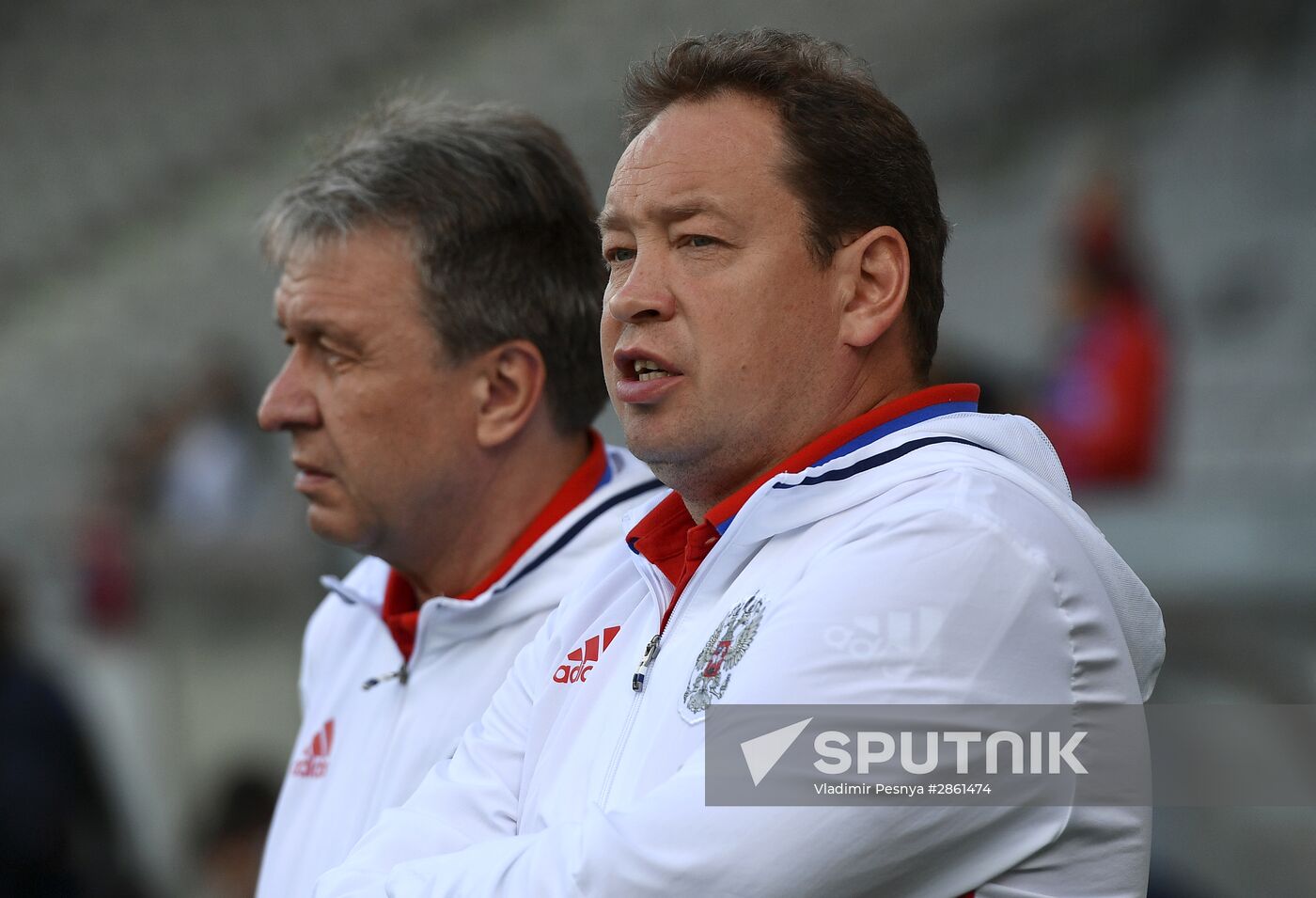 Russia vs. Czech Republic friendly football match