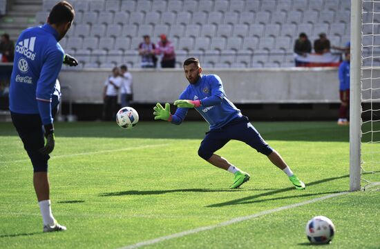 Russia vs. Czech Republic friendly football match