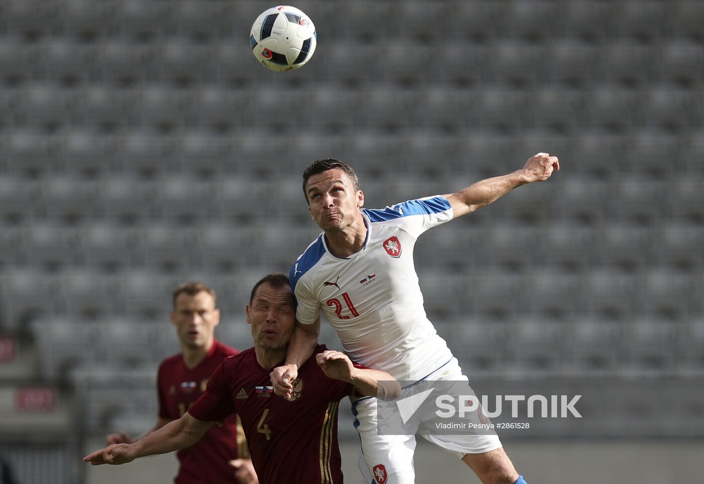 Russia vs. Czech Republic friendly football match