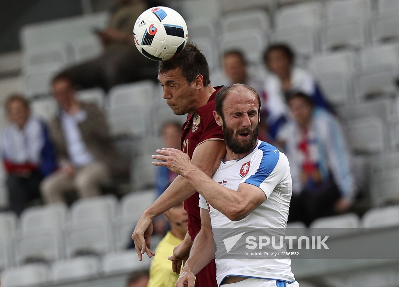 Russia vs. Czech Republic friendly football match