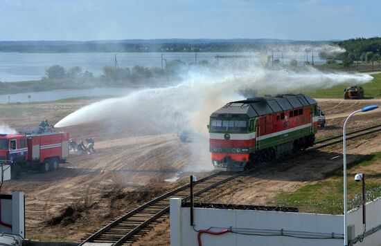 Belarus special services conduct anti-terrorist drills