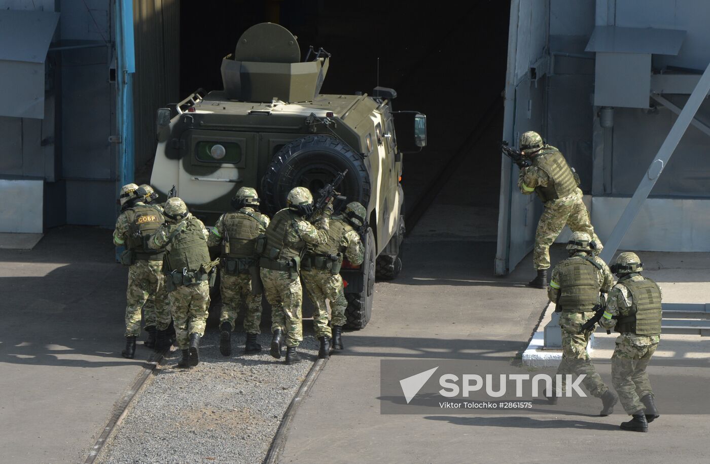 Belarus special services conduct anti-terrorist drills