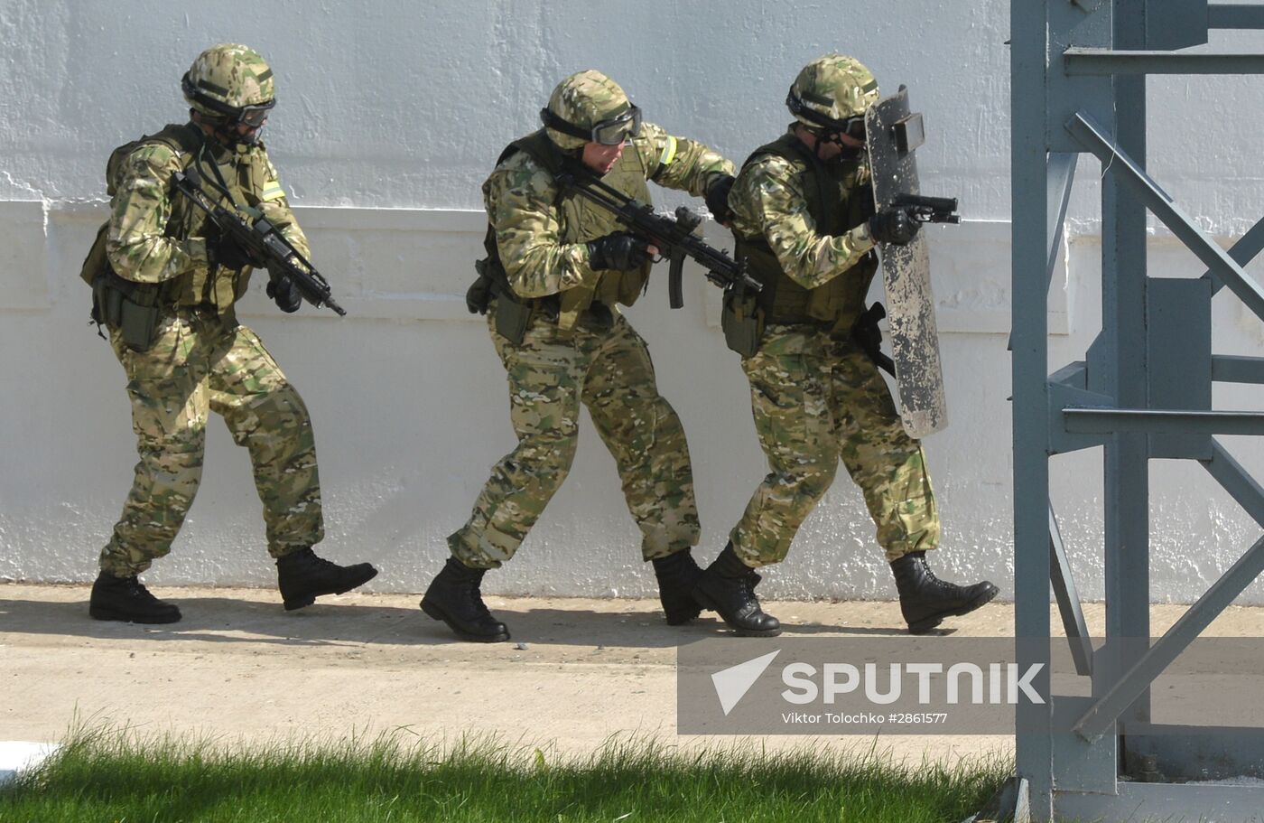 Belarus special services conduct anti-terrorist drills
