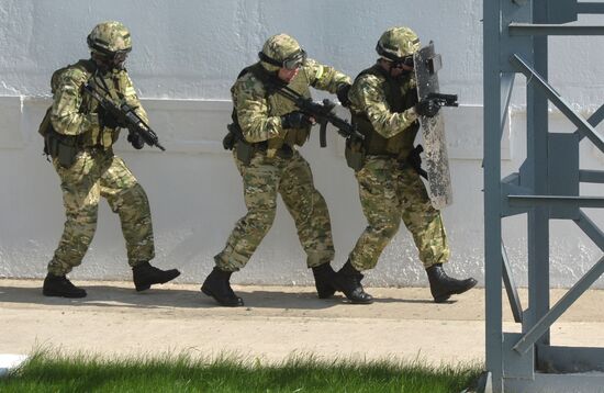 Belarus special services conduct anti-terrorist drills