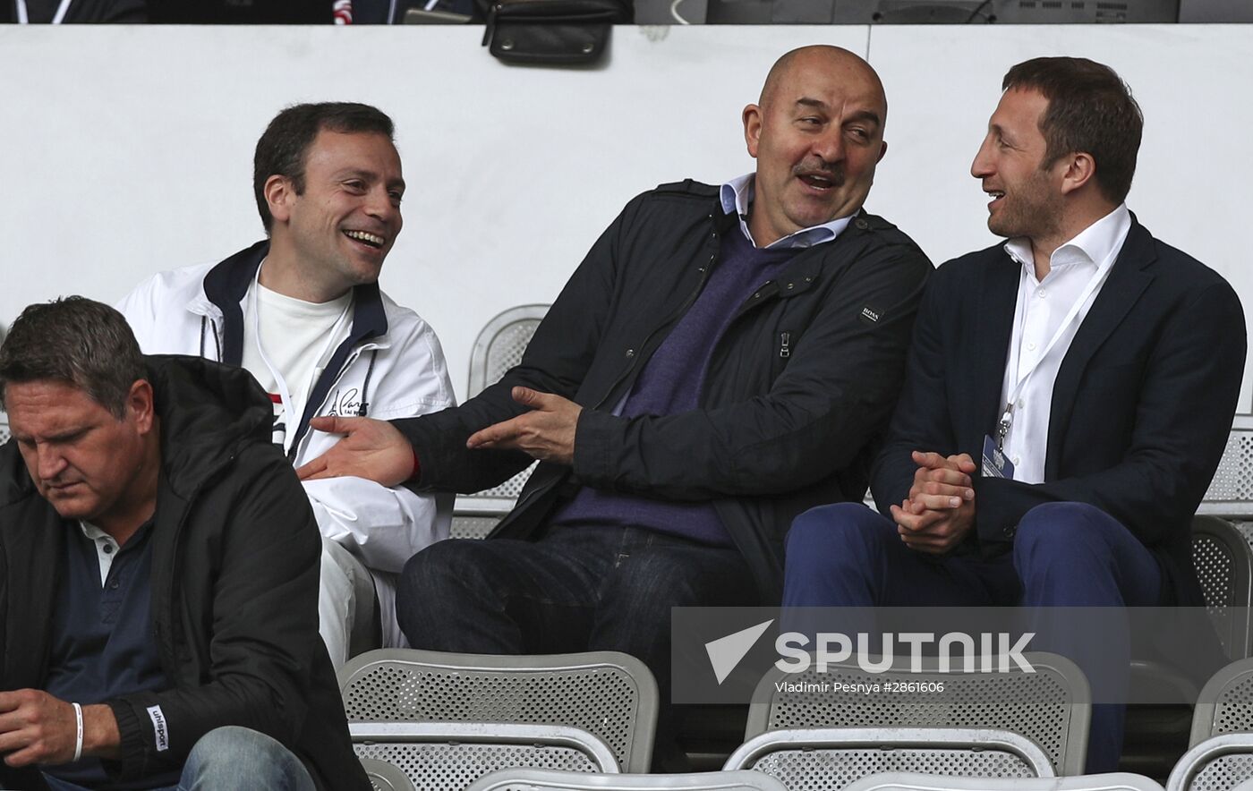 Russia vs. Czech Republic friendly football match