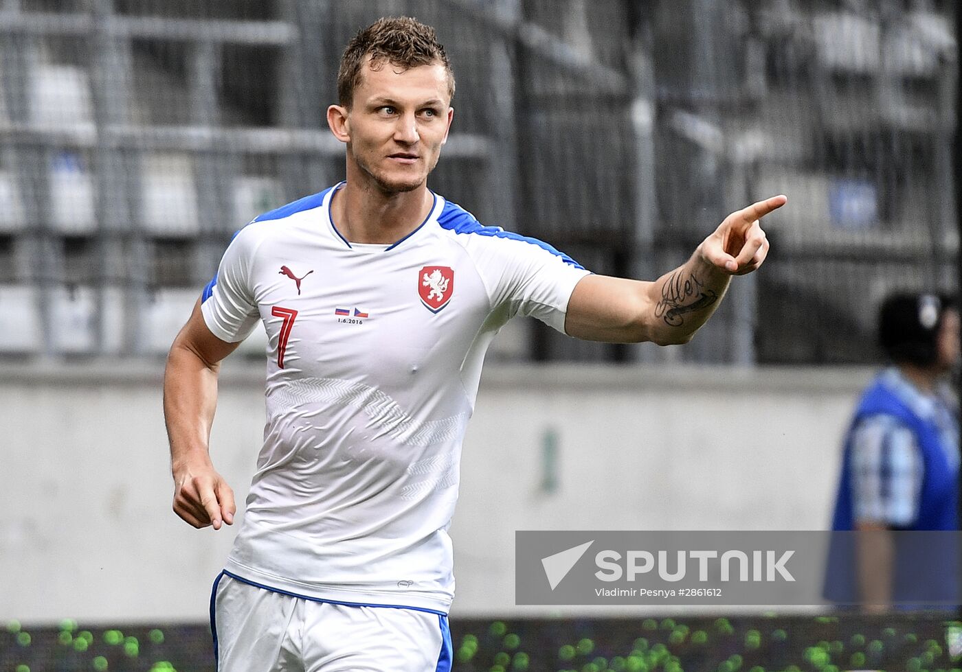 Russia vs. Czech Republic friendly football match