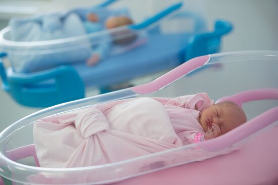 President Vladimir Putin visits new federal perinatal center