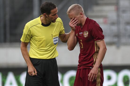Russia vs. Czech Republic friendly football match