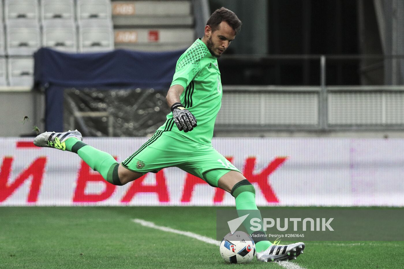 Russia vs. Czech Republic friendly football match