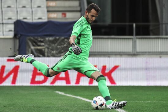 Russia vs. Czech Republic friendly football match