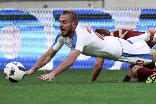 Russia vs. Czech Republic friendly football match