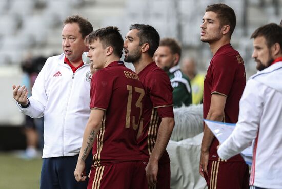 Russia vs. Czech Republic friendly football match