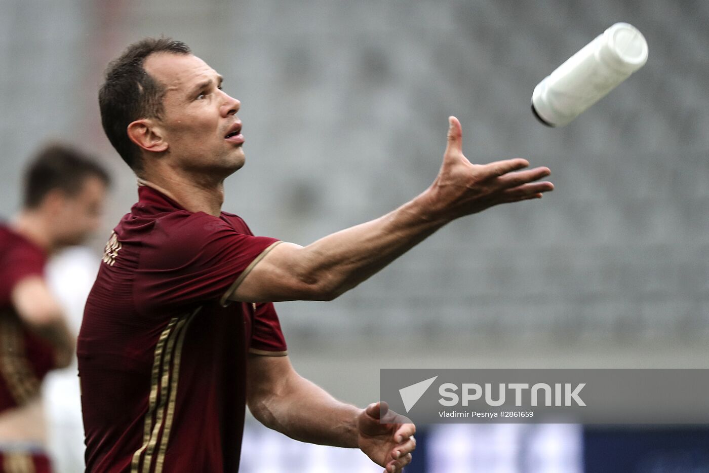 Russia vs. Czech Republic friendly football match