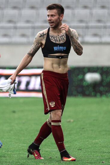 Russia vs. Czech Republic friendly football match