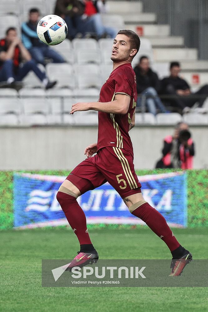 Russia vs. Czech Republic friendly football match