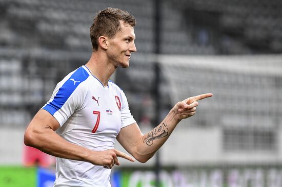 Russia vs. Czech Republic friendly football match