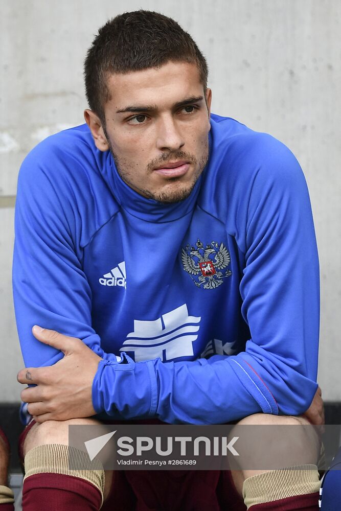Russia vs. Czech Republic friendly football match