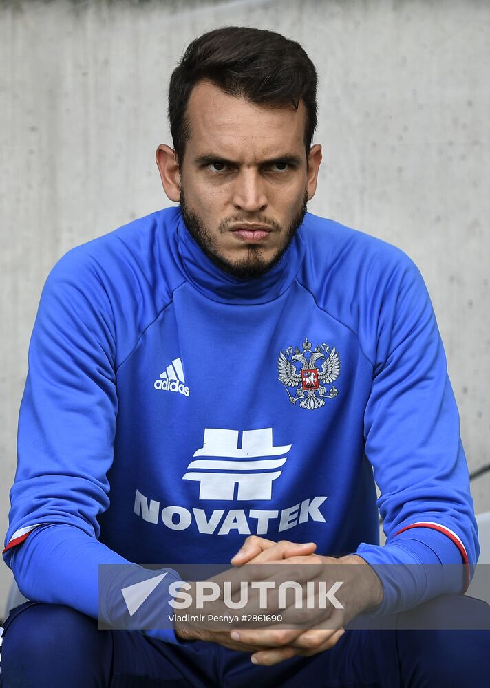 Russia vs. Czech Republic friendly football match