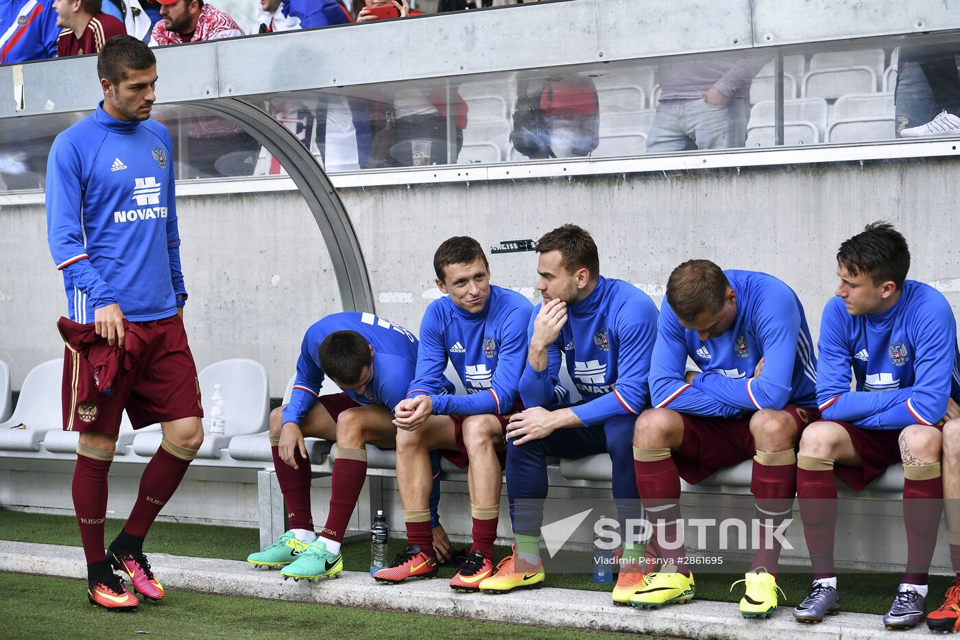 Russia vs. Czech Republic friendly football match