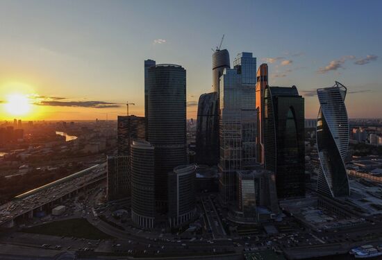 The Moscow City International Business Center