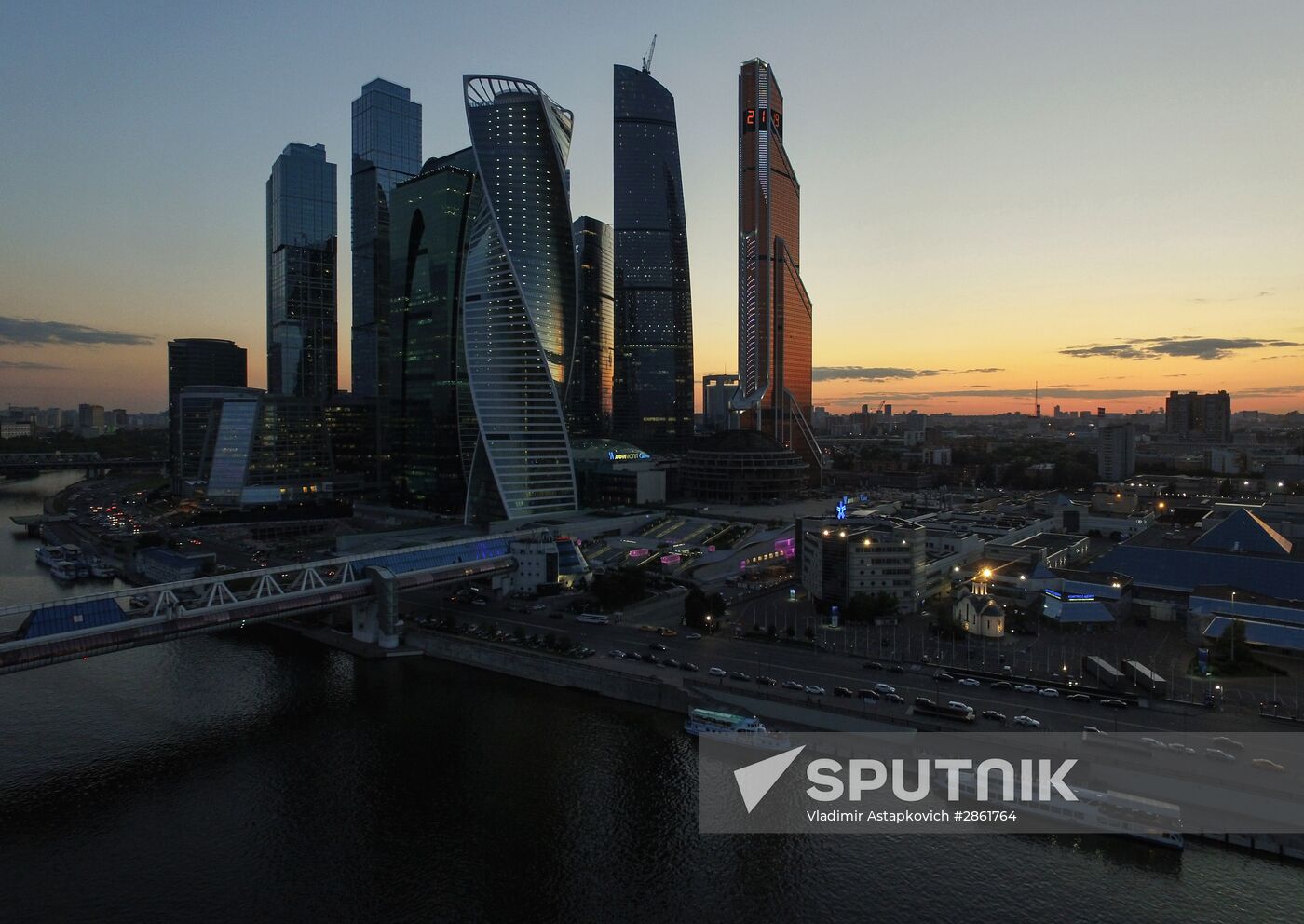 The Moscow City International Business Center
