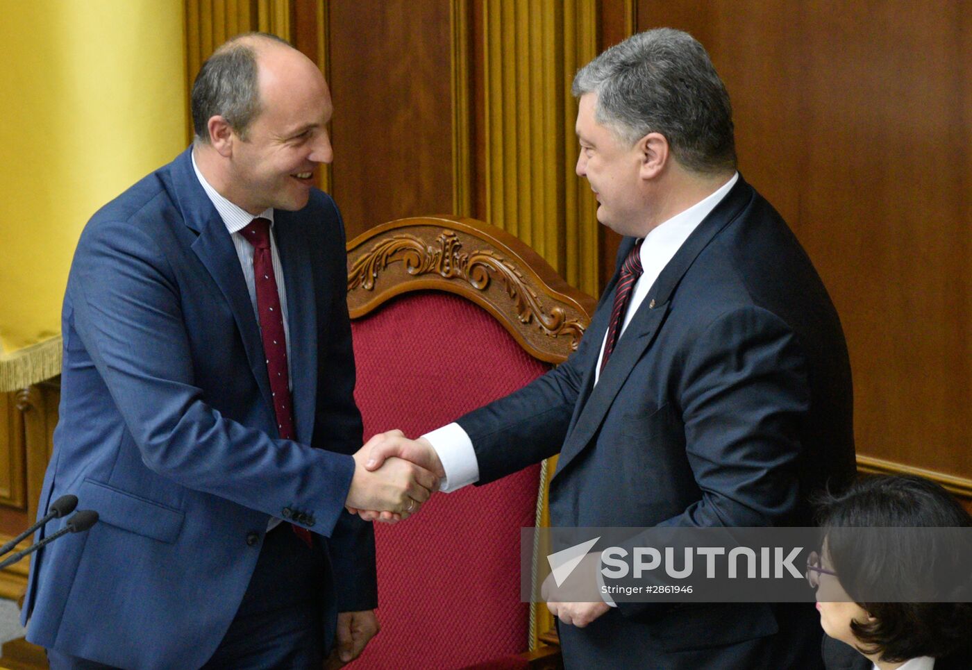 Meeting of Ukraine's Verkhovna Rada