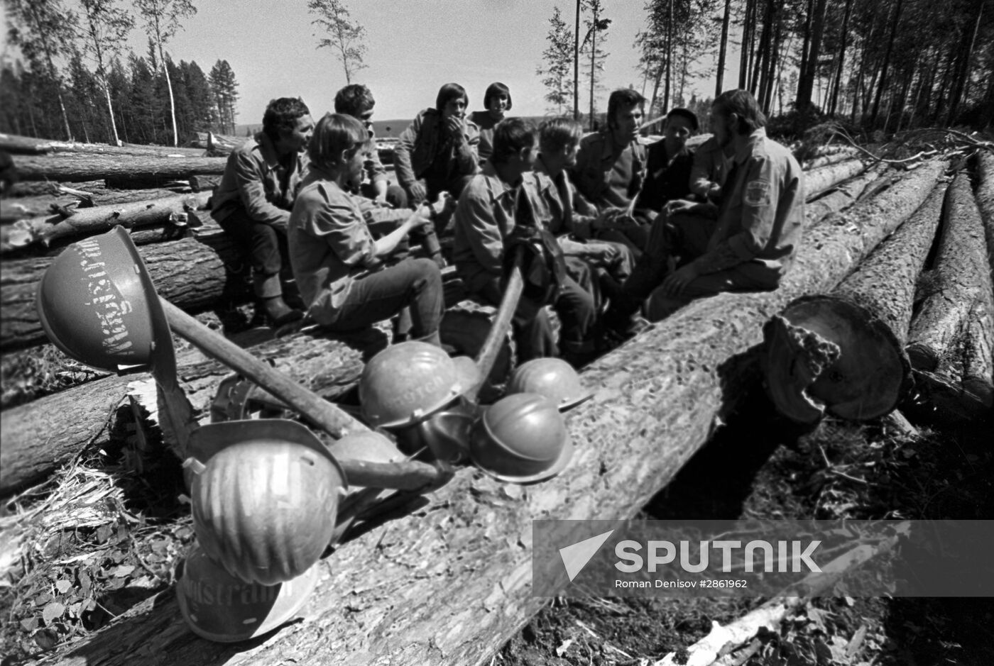 Baikal–Amur Mainline construction