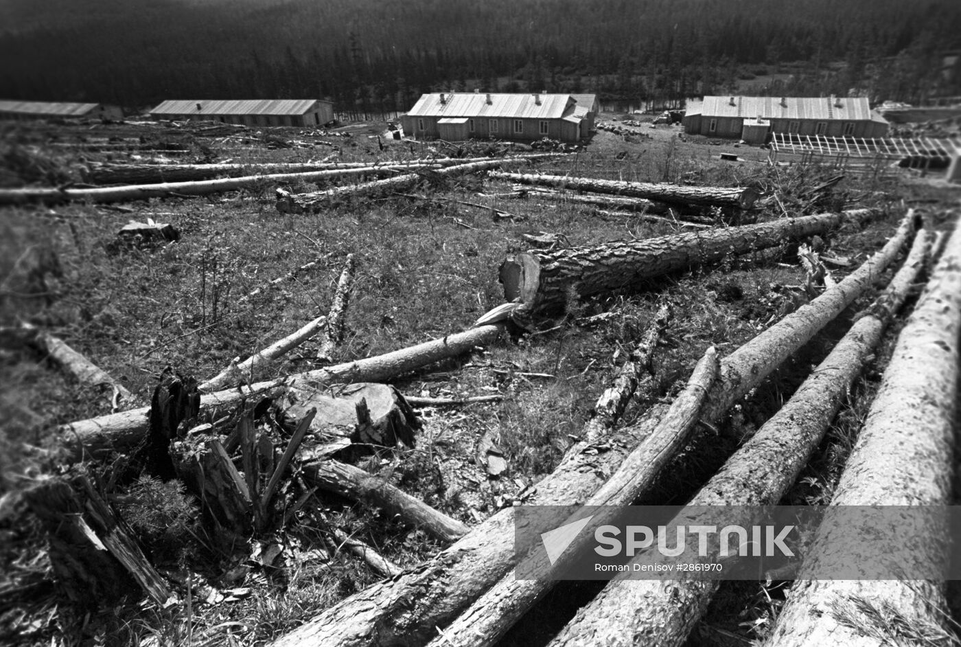 Baikal–Amur Mainline construction