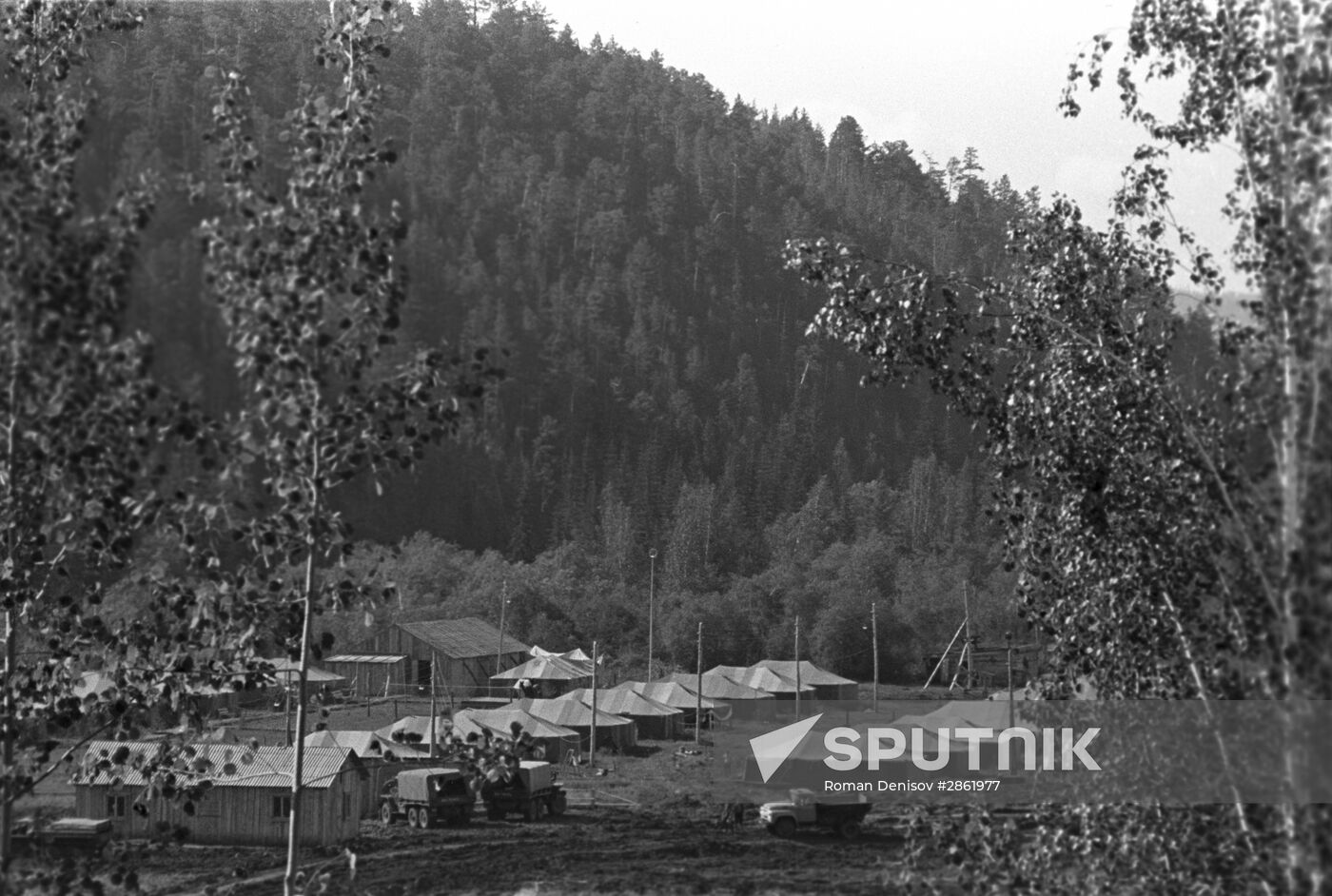 Baikal–Amur Mainline construction