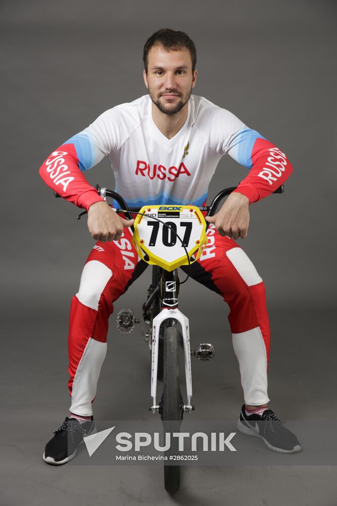 Member of Russian Olympic BMX-racing team