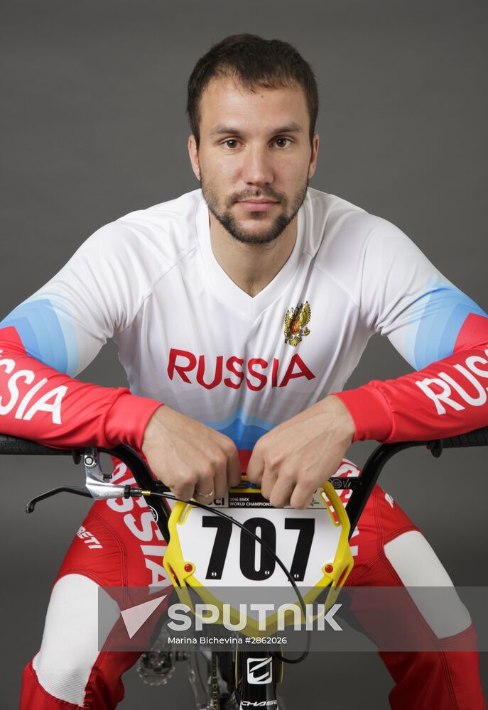 Member of Russian Olympic BMX-racing team