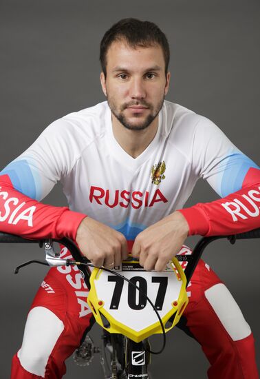 Member of Russian Olympic BMX-racing team