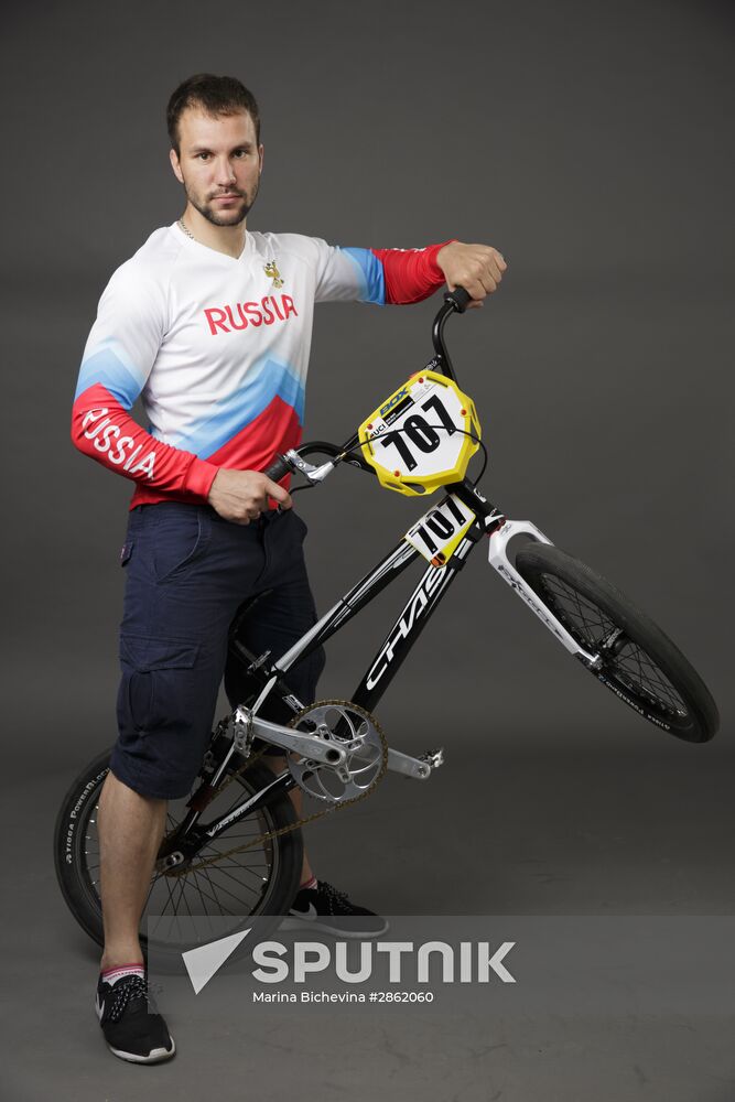 Member of Russian Olympic BMX-racing team