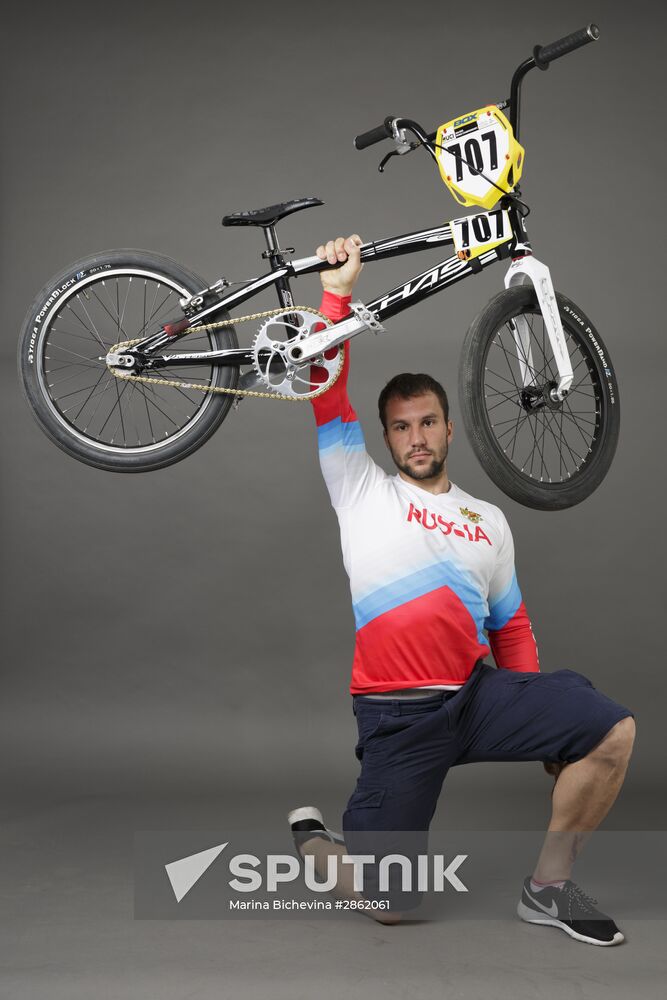 Member of Russian Olympic BMX-racing team