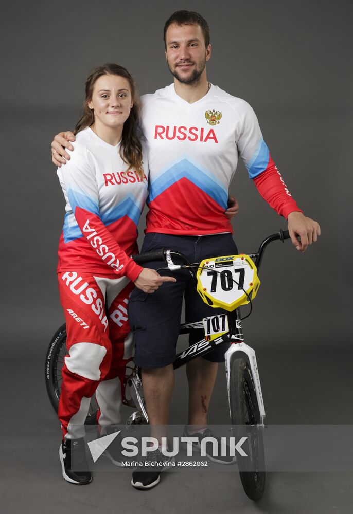 Member of Russian Olympic BMX-racing team