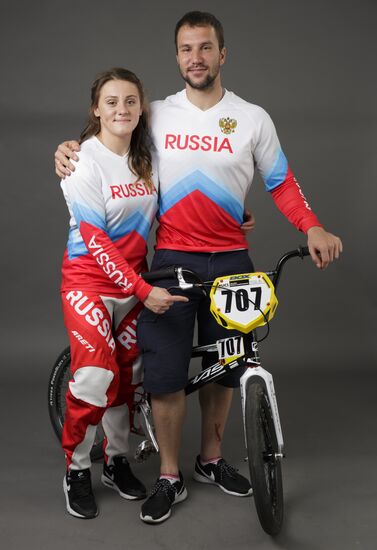 Member of Russian Olympic BMX-racing team