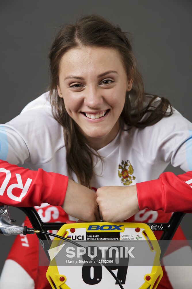 Member of Russian Olympic BMX-racing team