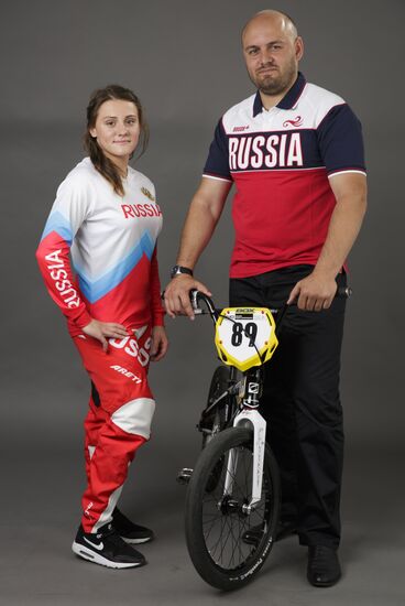 Member of Russian Olympic BMX-racing team