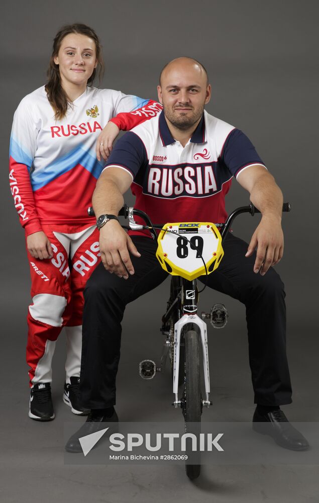 Member of Russian Olympic BMX-racing team