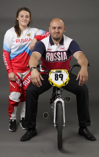 Member of Russian Olympic BMX-racing team