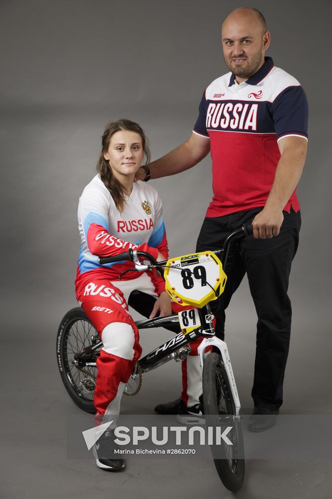 Member of Russian Olympic BMX-racing team