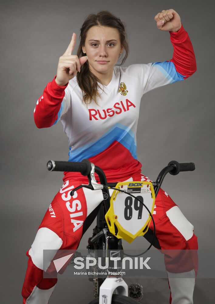 Member of Russian Olympic BMX-racing team