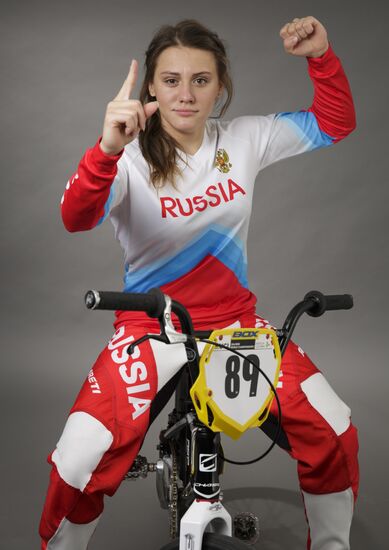 Member of Russian Olympic BMX-racing team