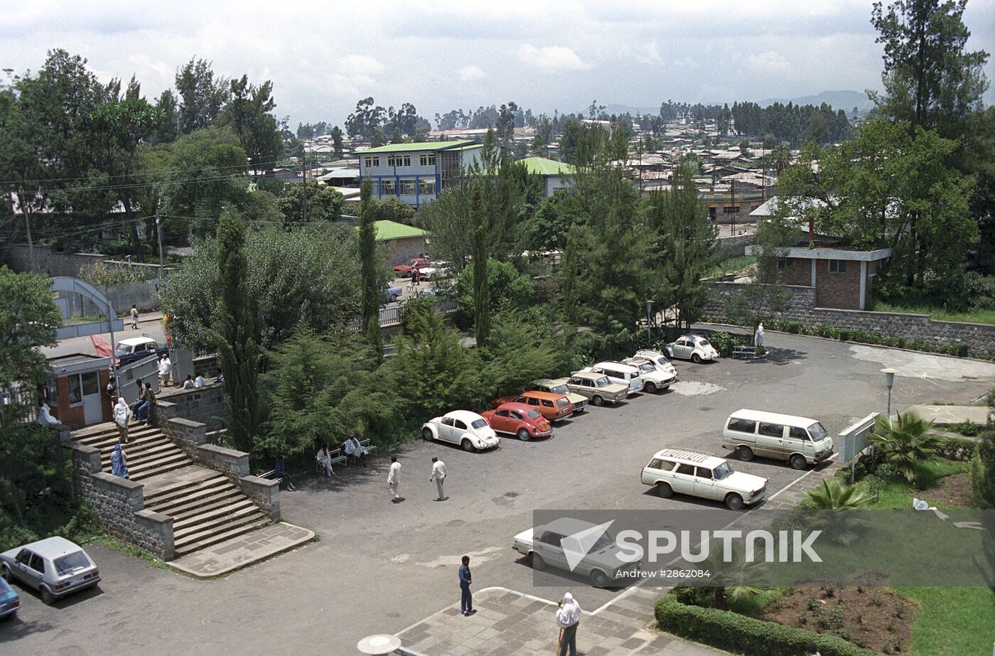 Russian Red Cross hospital in Ethiopia
