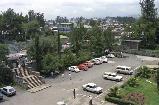 Russian Red Cross hospital in Ethiopia