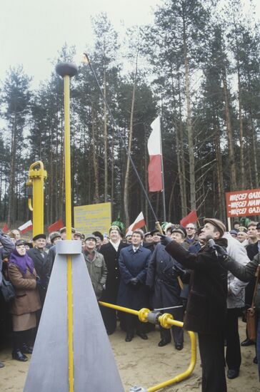 Kobrin-Brest-Warsaw gas pipeline