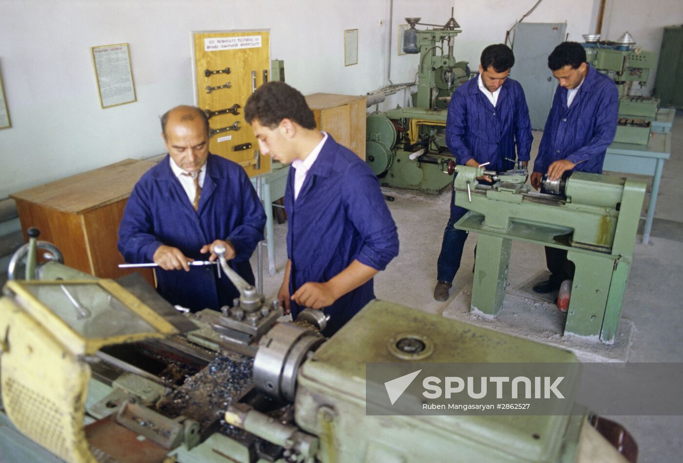 Vocational training state farm in Armenia's Lori Region